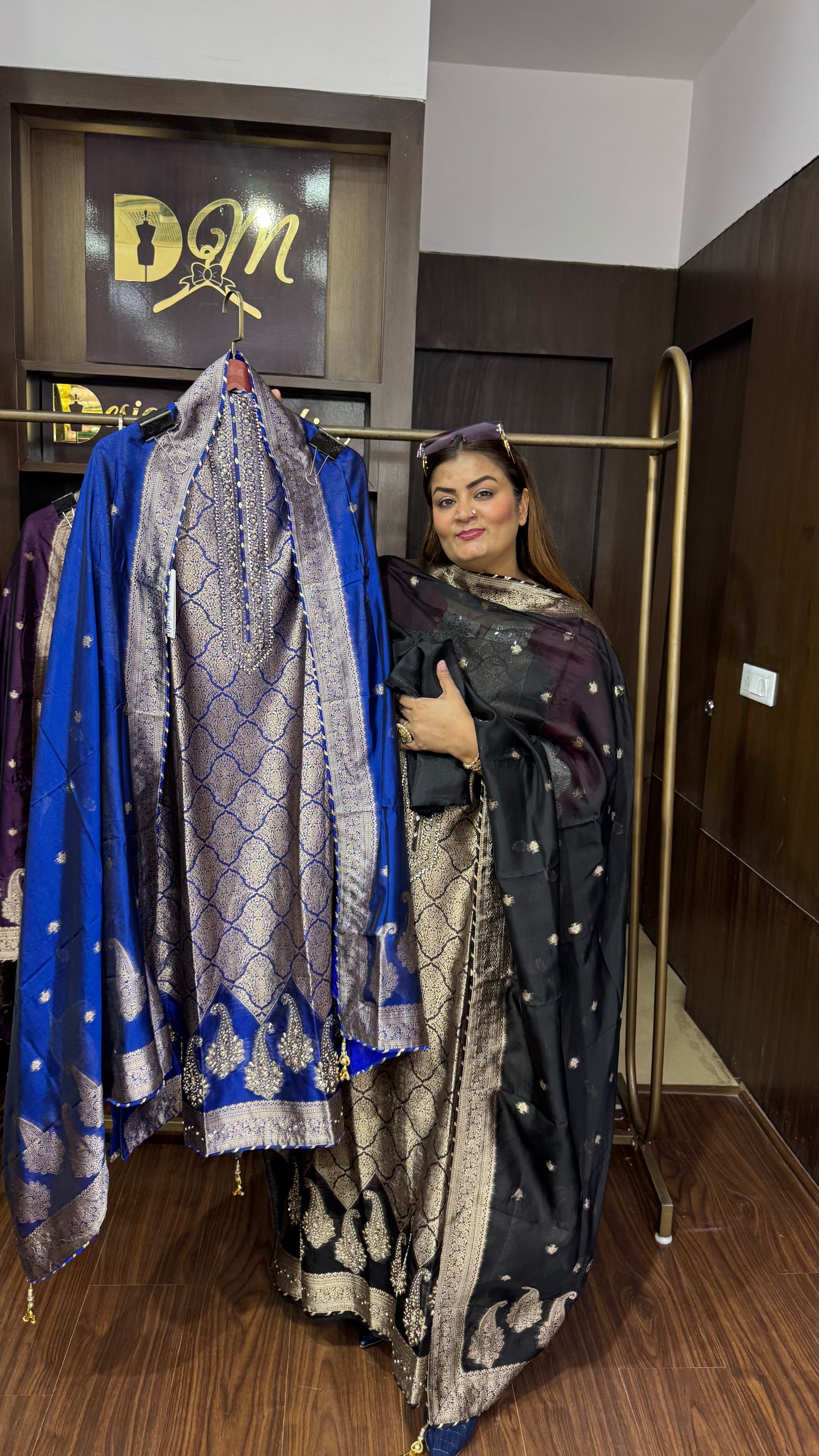 Eloria (Pure Banarasi Silk Suit)