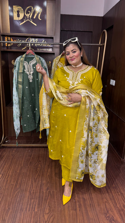 Orvaya Cotton Suit