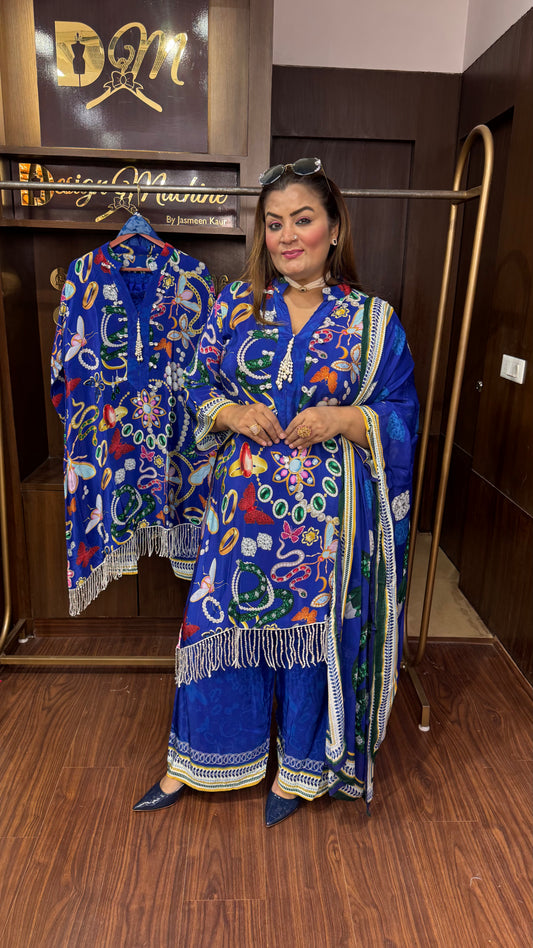 Azirra (Pure Crepe Suit)
