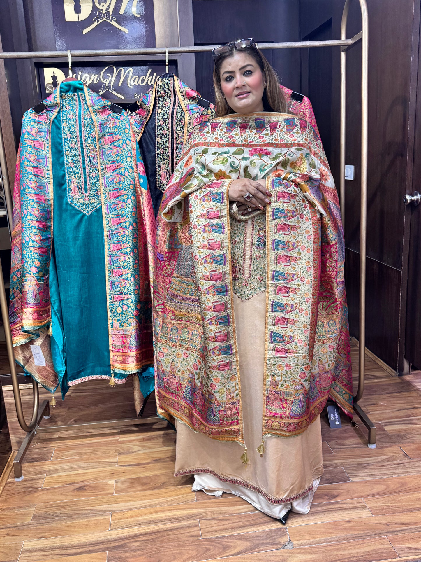 Velvet Glam (Unstitched Suit)