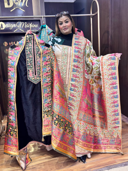 Velvet Glam (Unstitched Suit)