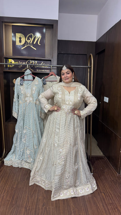 Mireza (Pure Chinnon 1 Piece Gown)
