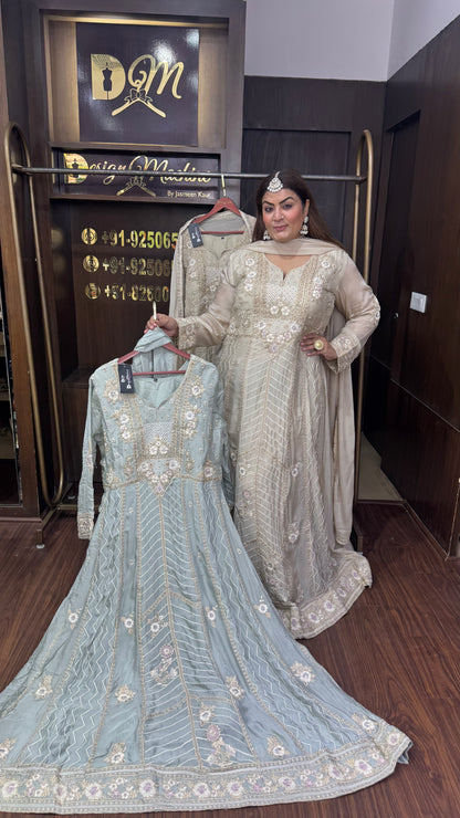 Mireza (Pure Chinnon 1 Piece Gown)