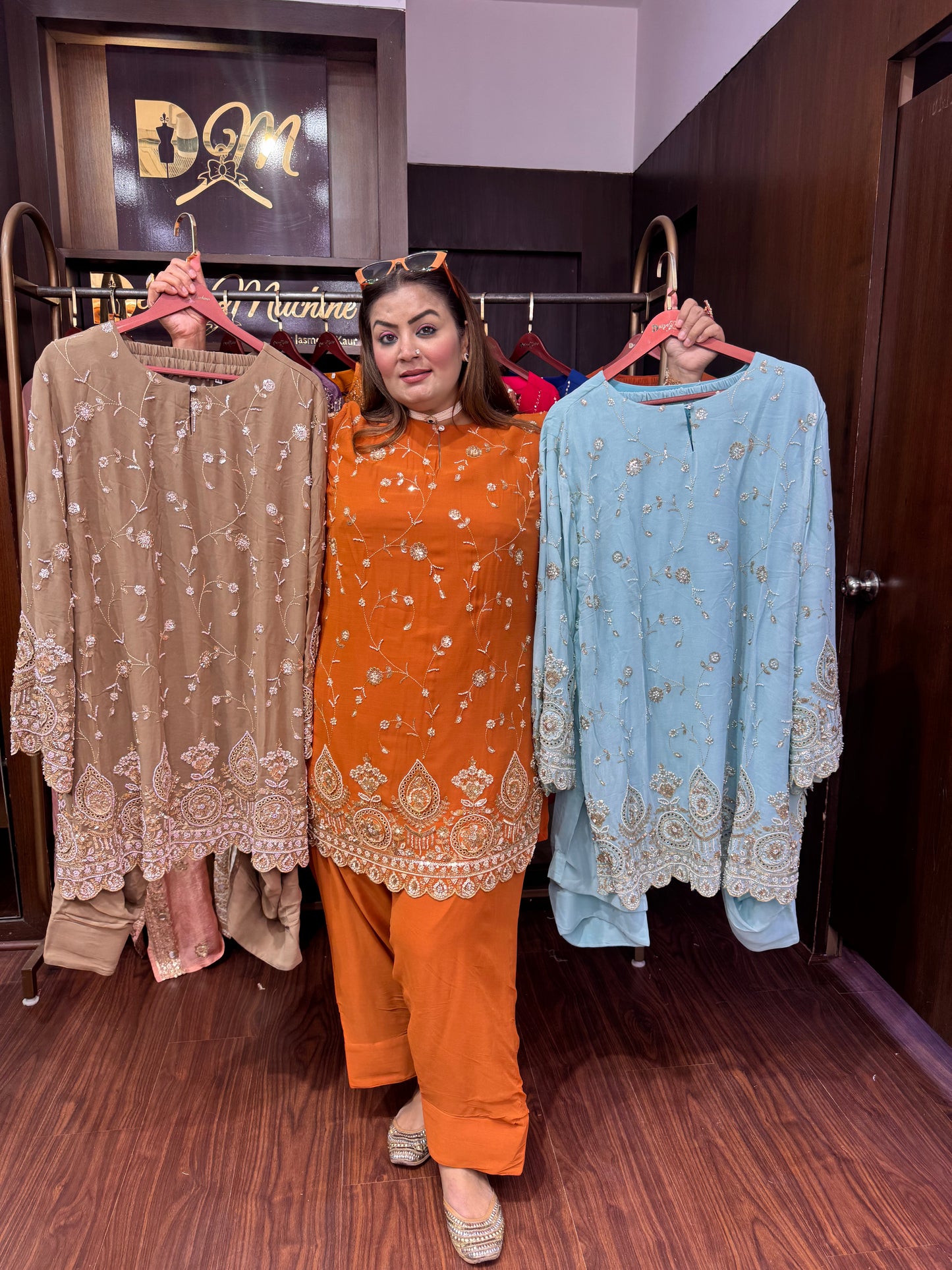 Zanira (Pure Georgette Cordset)