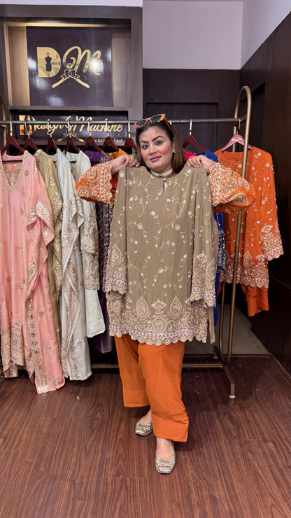 Zanira (Pure Georgette Cordset)