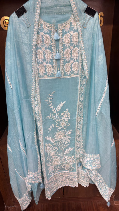 Azeoria (Malmal Cotton Unstitch Suit)