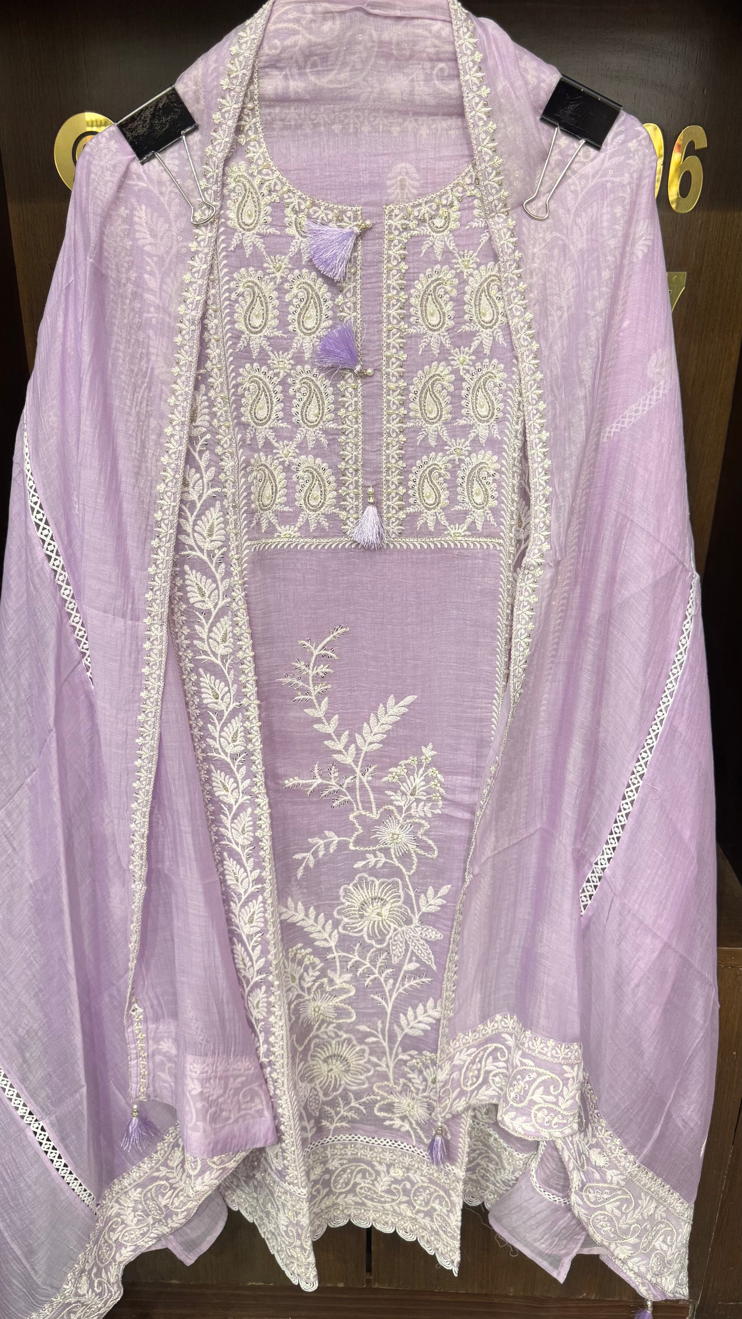 Azeoria (Malmal Cotton Unstitch Suit)