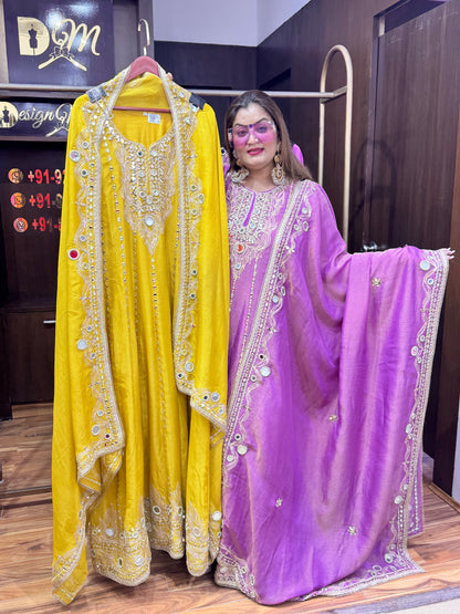 Contemporary Charm (Anarkali)