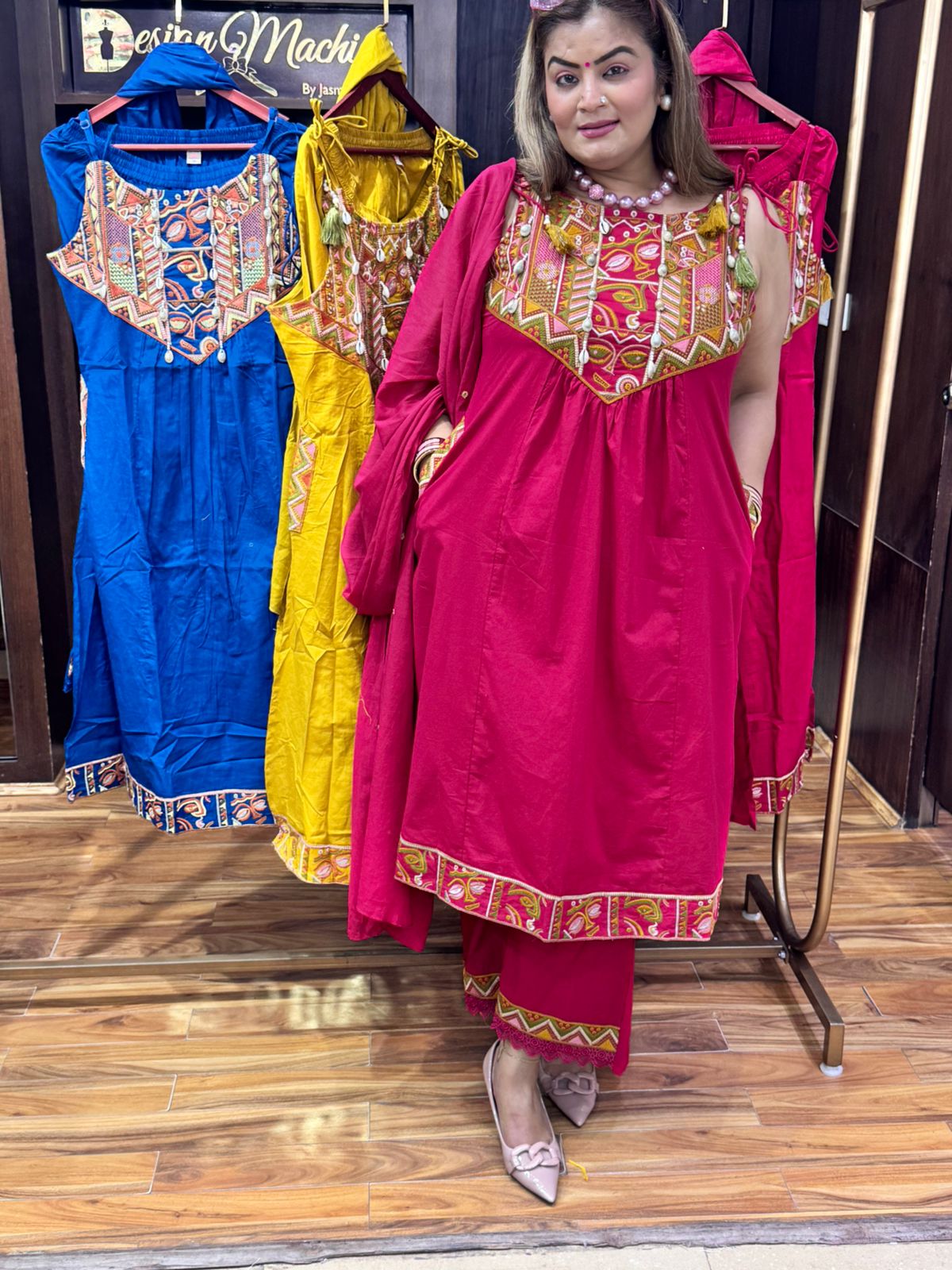 3 pc cotton suit
