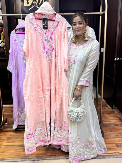 pure cotton anarkali