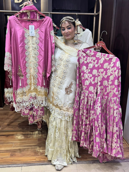 work sharara set