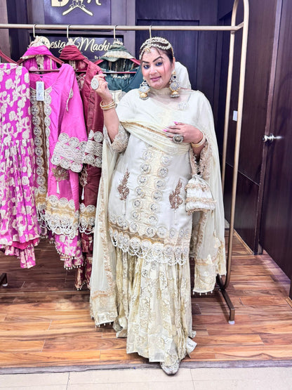 work sharara set