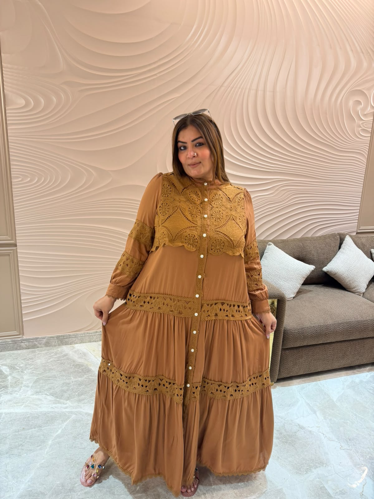 Gorgeous Cotton Imported Dress