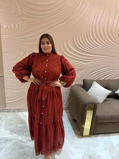 Beautiful Cotton Imported Dress