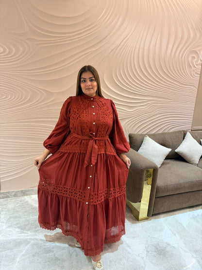 Beautiful Cotton Imported Dress