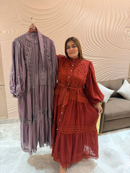 Beautiful Cotton Imported Dress