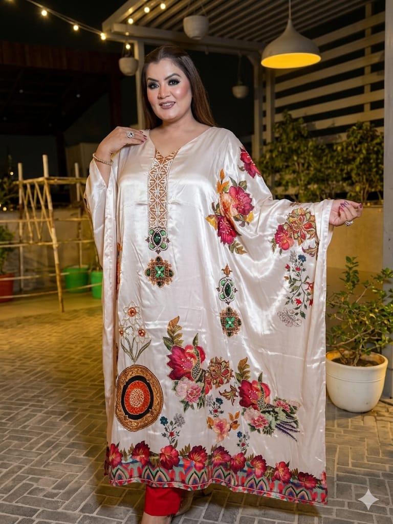 Elegant Kaftan (Crepe)