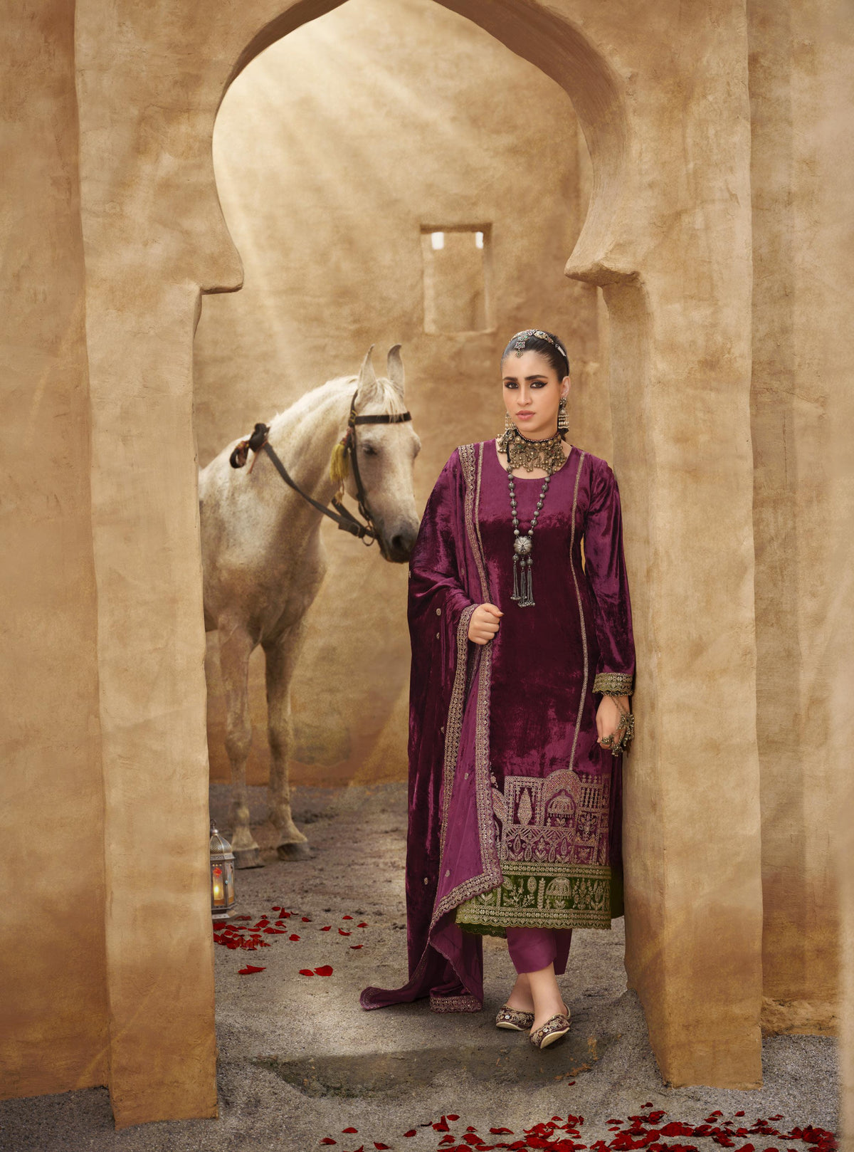 Regal Velvet Elegance